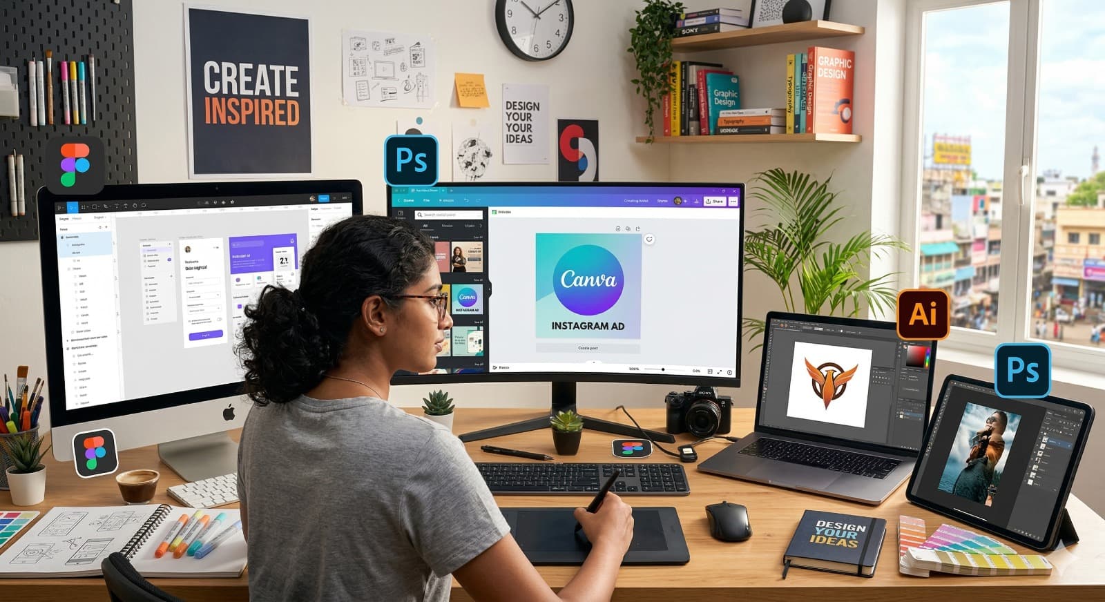 Web development  illustration